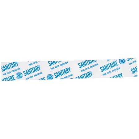 Lapaco® Toilet Seat Band, Sanitation Indicator, Paper, 1000/Pack